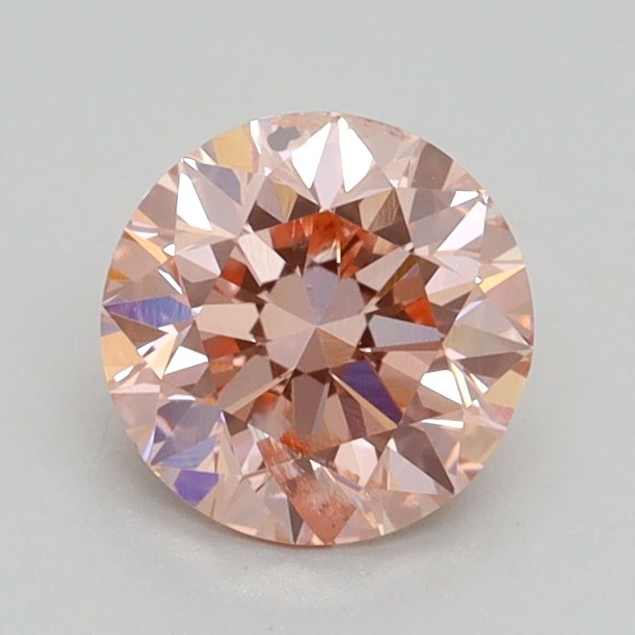 Lab-Grown ROUND Diamond - 1 Carat, Fancy Intense Pink Color, SI2 Clarity | Sustainable Luxury, Dazzling Brilliance | IGI | Certified LG539236589