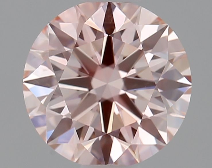 Lab-Grown ROUND Diamond - 0.71 Carat, Fancy Pink Color, VS1 Clarity | Sustainable Luxury, Dazzling Brilliance | IGI | Certified LG635485733