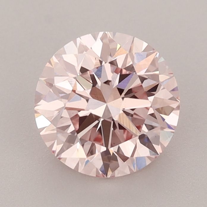 Lab-Grown ROUND Diamond - 1.29 Carat, Fancy Intense Pink Color, VS1 Clarity | Sustainable Luxury, Dazzling Brilliance | IGI | Certified 631444053