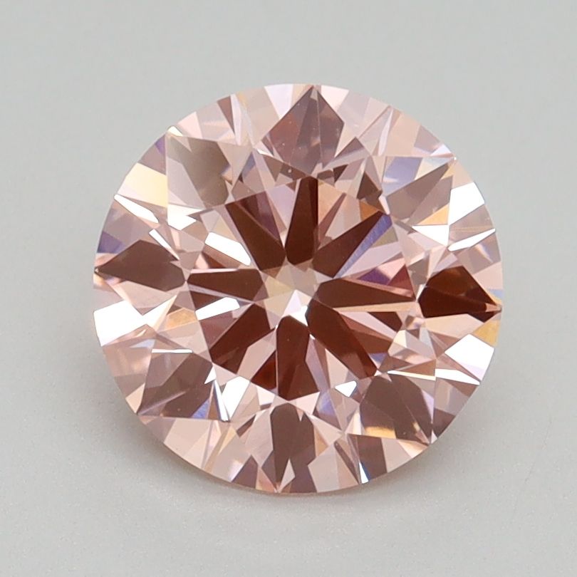 Lab-Grown ROUND Diamond - 1.72 Carat, Fancy Intense Pink Color, VS1 Clarity | Sustainable Luxury, Dazzling Brilliance | IGI | Certified LG536200874