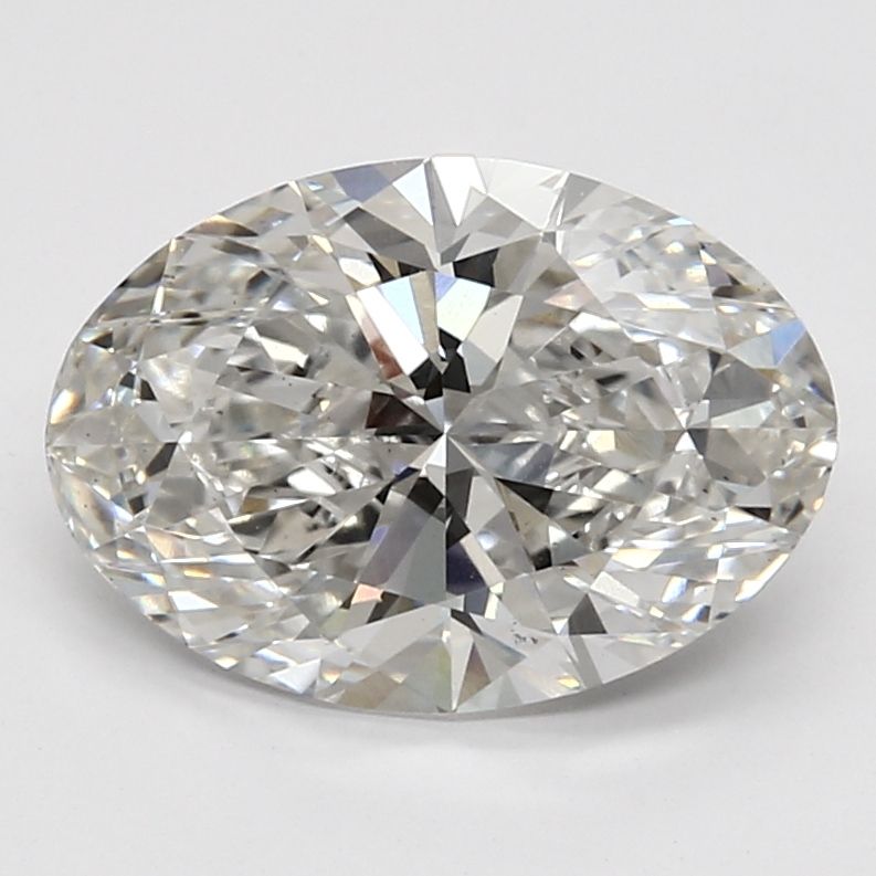 Lab-Grown OVAL Diamond - 3.74 Carats, G Color, VS2 Clarity - Sustainable Luxury and Dazzling Brilliance-IGI·Certified