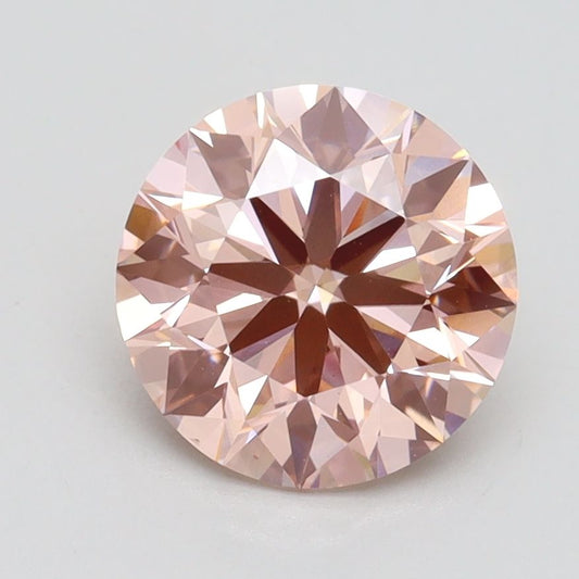 Lab-Grown ROUND Diamond - 2.05 Carat, Fancy Intense Pink Color, VS1 Clarity | Sustainable Luxury, Dazzling Brilliance | IGI | Certified LG536297245