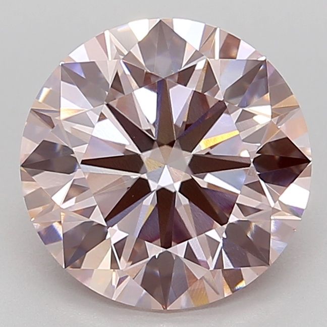 Lab-Grown ROUND Diamond - 4.52 Carat, Fancy Pink Color, VS1 Clarity | Sustainable Luxury, Dazzling Brilliance | IGI | Certified LG620488154