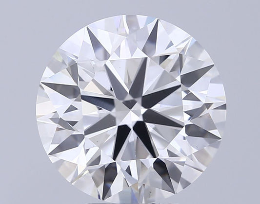 Lab-Grown Round Diamond - 7.04 Carat, G Color, VS2 Clarity | Sustainable Luxury, Dazzling Brilliance | IGI | Certified LG606351155