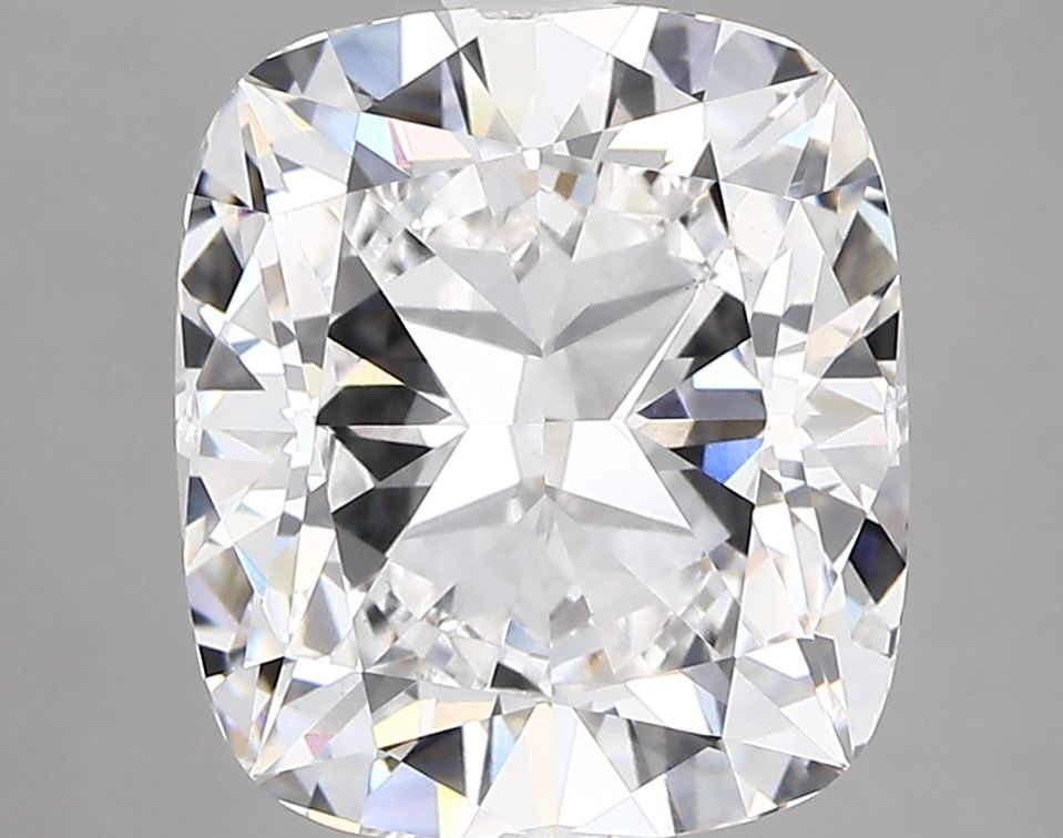 Lab-Grown CUSHION Diamond - 5.02 Carats, F Color, VVS2 Clarity - Sustainable Luxury and Dazzling Brilliance-GIA·Certified