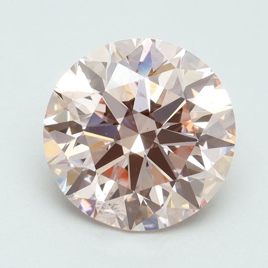 Lab-Grown ROUND Diamond - 3.01 Carat, Fancy Intense Pink Color, SI1 Clarity | Sustainable Luxury, Dazzling Brilliance | IGI | Certified LG616416811