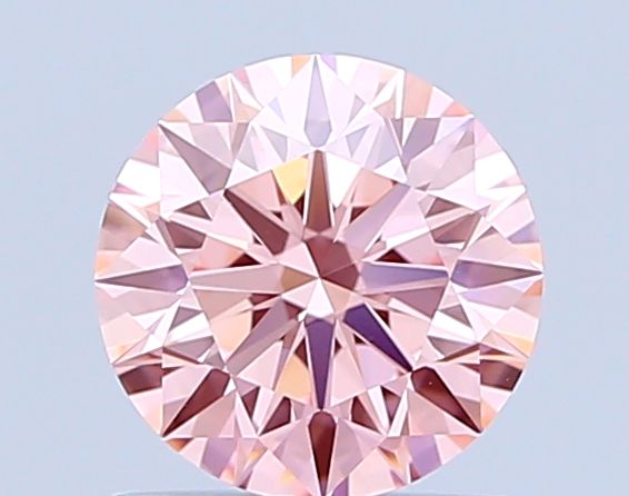 Lab-Grown ROUND Diamond - 1.03 Carat, Fancy Vivid Pink Color, VVS2 Clarity | Sustainable Luxury, Dazzling Brilliance | IGI | Certified LG647452538