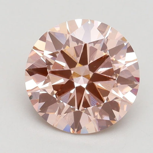 Lab-Grown ROUND Diamond - 2.01 Carat, Fancy Intense Pink Color, VS2 Clarity | Sustainable Luxury, Dazzling Brilliance | IGI | Certified LG538278894