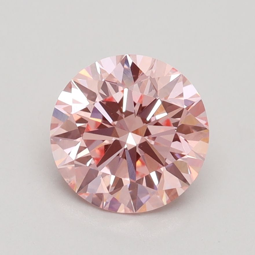 Lab-Grown ROUND Diamond - 1.53 Carat, Fancy Intense Pink Color, VS1 Clarity | Sustainable Luxury, Dazzling Brilliance | IGI | Certified LG534245049