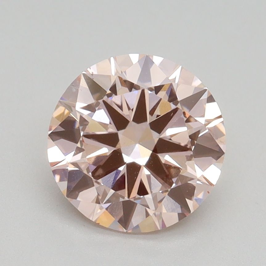 Lab-Grown ROUND Diamond - 1.7 Carat, Fancy Pink Color, VS2 Clarity | Sustainable Luxury, Dazzling Brilliance | IGI | Certified LG536295640