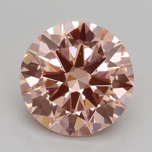 Lab-Grown ROUND Diamond - 2 Carat, Fancy Intense Pink Color, VS2 Clarity | Sustainable Luxury, Dazzling Brilliance | IGI | Certified LG536298383