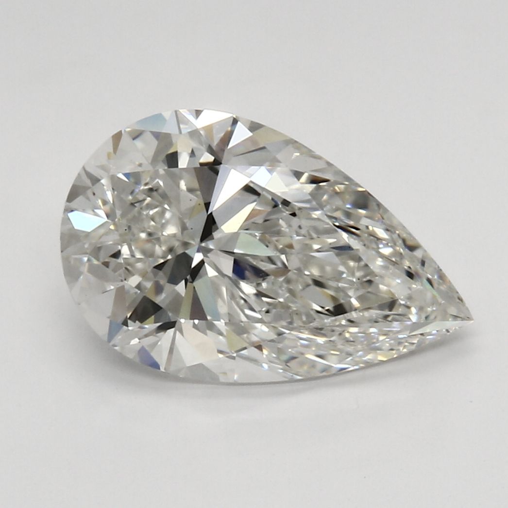 Lab-Grown PEAR Diamond - 3.13 Carats, G Color, VS1 Clarity - Sustainable Luxury and Dazzling Brilliance-IGI·Certified