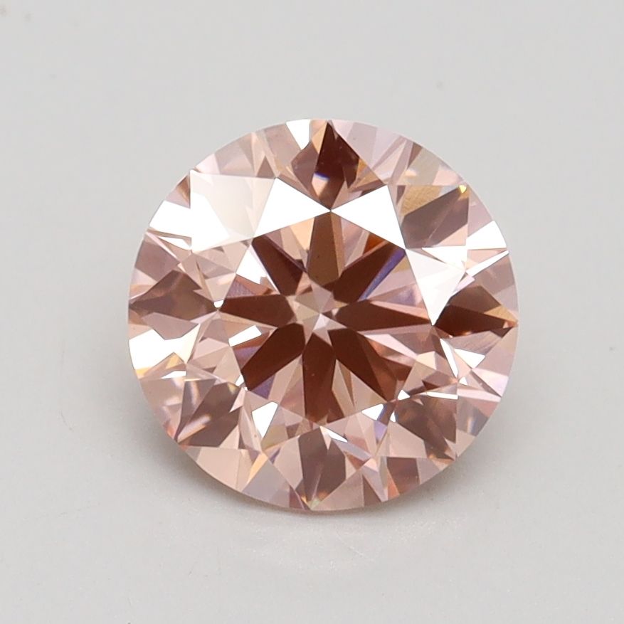 Lab-Grown ROUND Diamond - 1.5 Carat, Fancy Intense Pink Color, VS1 Clarity | Sustainable Luxury, Dazzling Brilliance | IGI | Certified LG539238617