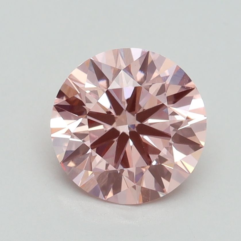 Lab-Grown ROUND Diamond - 1.4 Carat, Fancy Intense Pink Color, VS1 Clarity | Sustainable Luxury, Dazzling Brilliance | IGI | Certified LG532244667