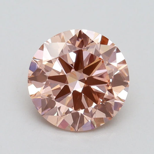 Lab-Grown ROUND Diamond - 1.8 Carat, Fancy Intense Pink Color, VS2 Clarity | Sustainable Luxury, Dazzling Brilliance | IGI | Certified LG538282497