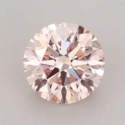 Lab-Grown ROUND Diamond - 1.4 Carat, Fancy Intense Pink Color, VS1 Clarity | Sustainable Luxury, Dazzling Brilliance | IGI | Certified 631444052