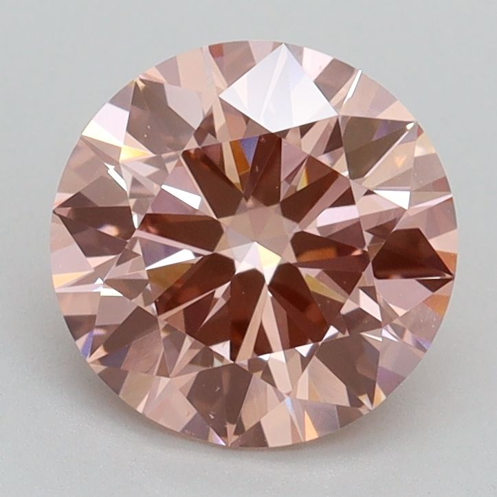 Lab-Grown ROUND Diamond - 1.81 Carat, Fancy Intense Pink Color, VS1 Clarity | Sustainable Luxury, Dazzling Brilliance | IGI | Certified LG536200860