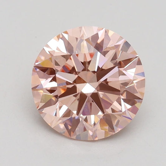 Lab-Grown ROUND Diamond - 2.01 Carat, Fancy Intense Pink Color, VS1 Clarity | Sustainable Luxury, Dazzling Brilliance | IGI | Certified LG532248087