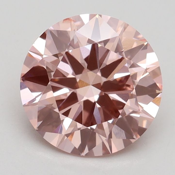 Lab-Grown ROUND Diamond - 1.7 Carat, Fancy Intense Pink Color, VS2 Clarity | Sustainable Luxury, Dazzling Brilliance | IGI | Certified LG538282522