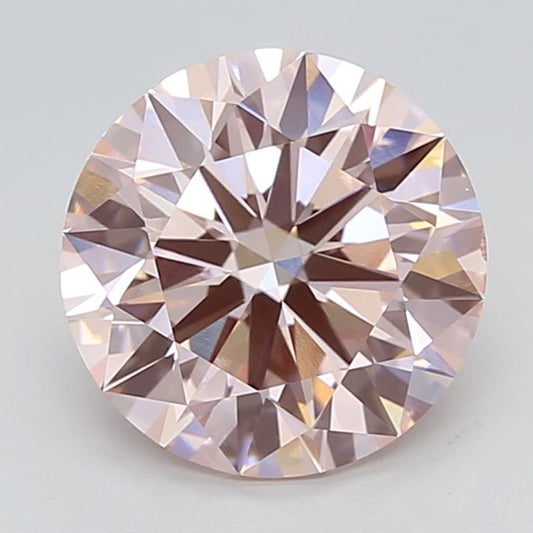 Lab-Grown ROUND Diamond - 3.94 Carat, Fancy Intense Pink Color, VS2 Clarity | Sustainable Luxury, Dazzling Brilliance | IGI | Certified LG620488152