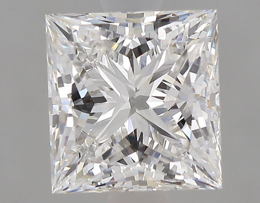 Lab-Grown PRINCESS Diamond - 1.55 Carats, E Color, VVS2 Clarity - Sustainable Luxury and Dazzling Brilliance-IGI·Certified