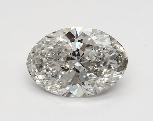 Lab-Grown OVAL Diamond - 3.07 Carats, G Color, SI2 Clarity - Sustainable Luxury and Dazzling Brilliance-IGI·Certified