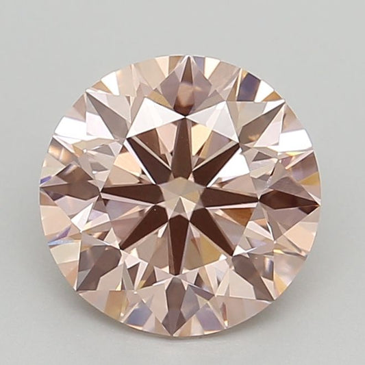 Lab-Grown ROUND Diamond - 2.24 Carat, Fancy Intense Pink Color, VVS2 Clarity | Sustainable Luxury, Dazzling Brilliance | IGI | Certified LG533291257