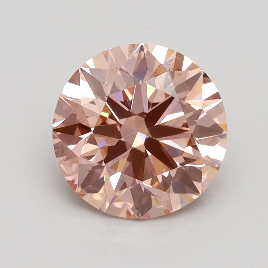 Lab-Grown ROUND Diamond - 1.7 Carat, Fancy Intense Pink Color, VS2 Clarity | Sustainable Luxury, Dazzling Brilliance | IGI | Certified LG539238136