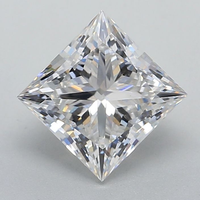 Lab-Grown PRINCESS Diamond - 2.69 Carats, E Color, VS1 Clarity - Sustainable Luxury and Dazzling Brilliance-IGI·Certified