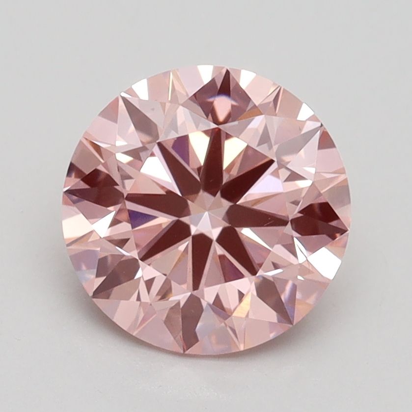 Lab-Grown ROUND Diamond - 1.86 Carat, Fancy Intense Pink Color, VS2 Clarity | Sustainable Luxury, Dazzling Brilliance | IGI | Certified LG529285526