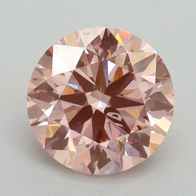 Lab-Grown ROUND Diamond - 1.78 Carat, Fancy Intense Pink Color, SI2 Clarity | Sustainable Luxury, Dazzling Brilliance | IGI | Certified LG536200870