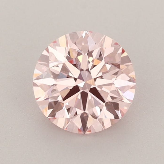 Lab-Grown ROUND Diamond - 0.96 Carat, Fancy Vivid Pink Color, VS1 Clarity | Sustainable Luxury, Dazzling Brilliance | IGI | Certified LG619436218