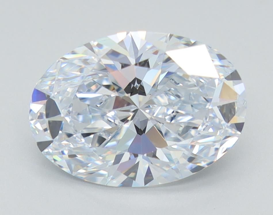 Lab-Grown OVAL Diamond - 2.57 Carats, F Color, VVS2 Clarity - Sustainable Luxury and Dazzling Brilliance-IGI·Certified