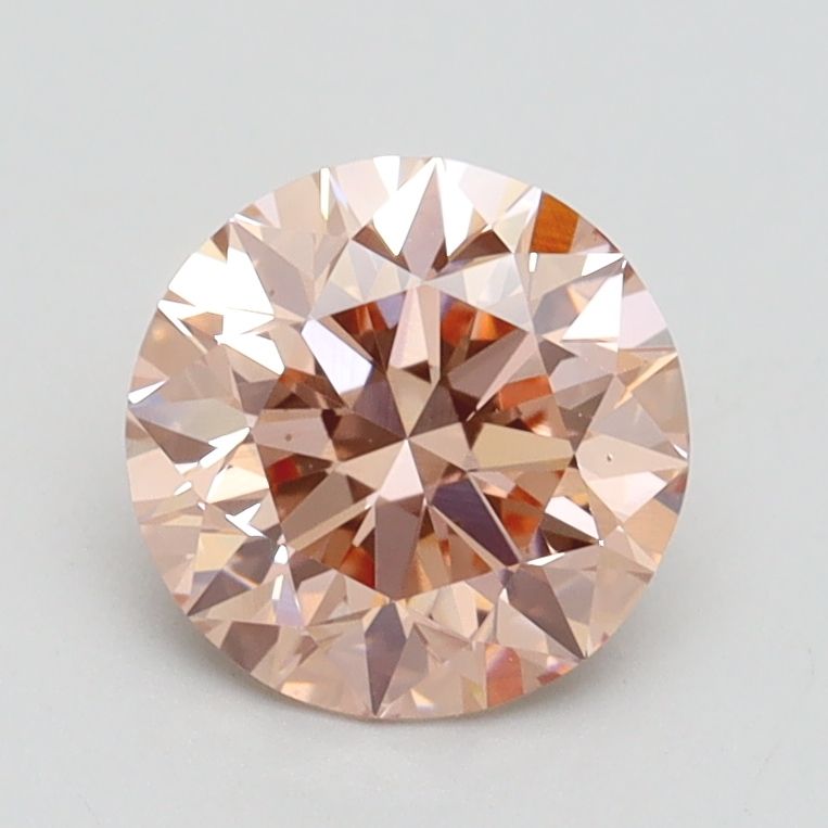 Lab-Grown ROUND Diamond - 1.29 Carat, Fancy Intense Pink Color, VS1 Clarity | Sustainable Luxury, Dazzling Brilliance | IGI | Certified LG539238824