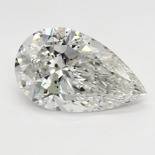 Lab-Grown PEAR Diamond - 3.13 Carats, F Color, SI1 Clarity - Sustainable Luxury and Dazzling Brilliance-IGI·Certified