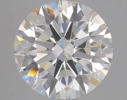 Lab-Grown Round Diamond - 6 Carat, E Color, VVS2 Clarity | Sustainable Luxury, Dazzling Brilliance | IGI | Certified LG627401423