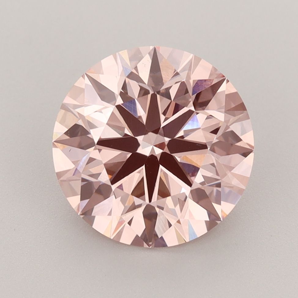 Lab-Grown ROUND Diamond - 3.14 Carat, Fancy Intense Pink Color, VS1 Clarity | Sustainable Luxury, Dazzling Brilliance | IGI | Certified LG607328938