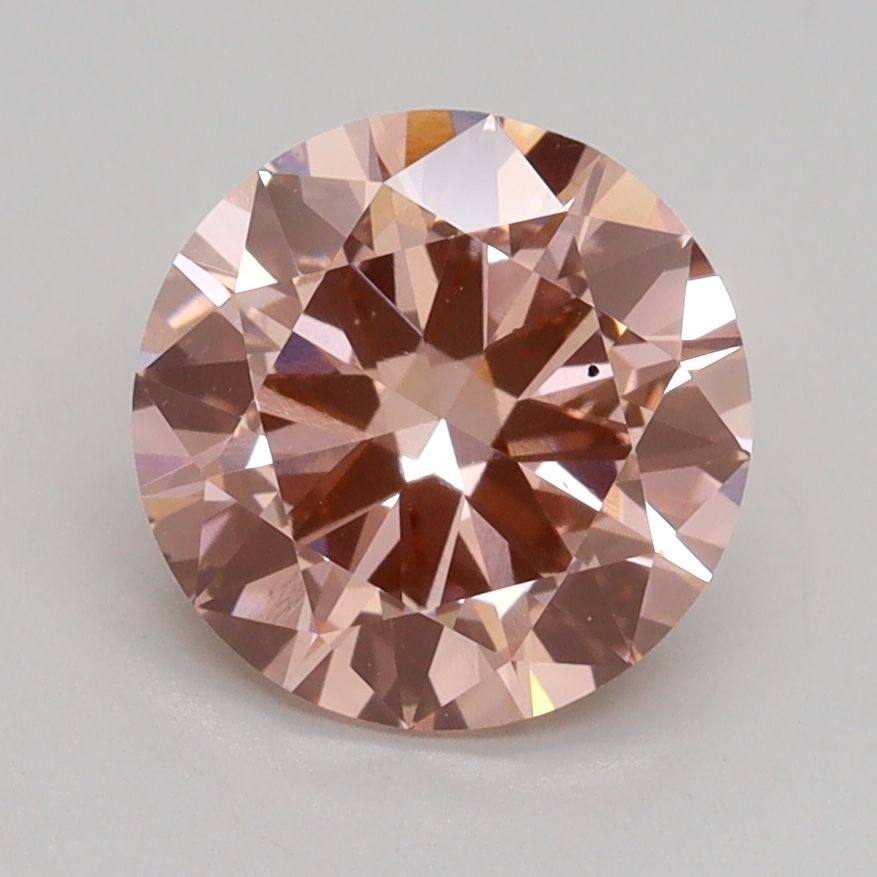 Lab-Grown ROUND Diamond - 2 Carat, Fancy Intense Pink Color, VS2 Clarity | Sustainable Luxury, Dazzling Brilliance | IGI | Certified LG539236476