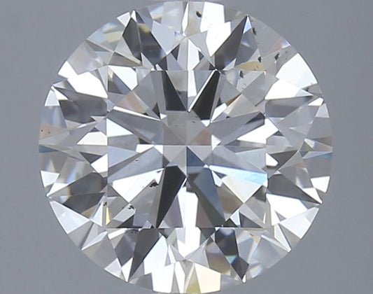 Lab-Grown ROUND Diamond - 3.5 Carats, G Color, SI1 Clarity - Sustainable Luxury and Dazzling Brilliance-IGI·Certified