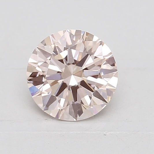 Lab-Grown ROUND Diamond - 1.36 Carat, Fancy Pink Color, VVS2 Clarity | Sustainable Luxury, Dazzling Brilliance | IGI | Certified LG508117787