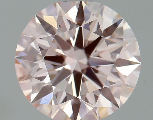 Lab-Grown ROUND Diamond - 0.78 Carat, Fancy Pink Color, VS1 Clarity | Sustainable Luxury, Dazzling Brilliance | IGI | Certified LG642428017