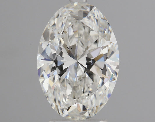 Lab-Grown OVAL Diamond - 3.01 Carats, F Color, SI1 Clarity - Sustainable Luxury and Dazzling Brilliance-IGI·Certified