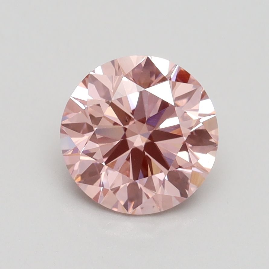 Lab-Grown ROUND Diamond - 1.36 Carat, Fancy Intense Pink Color, VS2 Clarity | Sustainable Luxury, Dazzling Brilliance | IGI | Certified LG532245458