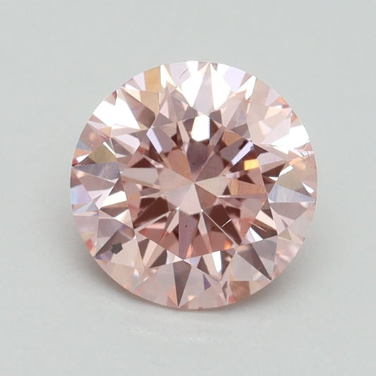 Lab-Grown ROUND Diamond - 1.5 Carat, Fancy Intense Pink Color, SI1 Clarity | Sustainable Luxury, Dazzling Brilliance | IGI | Certified LG532244654