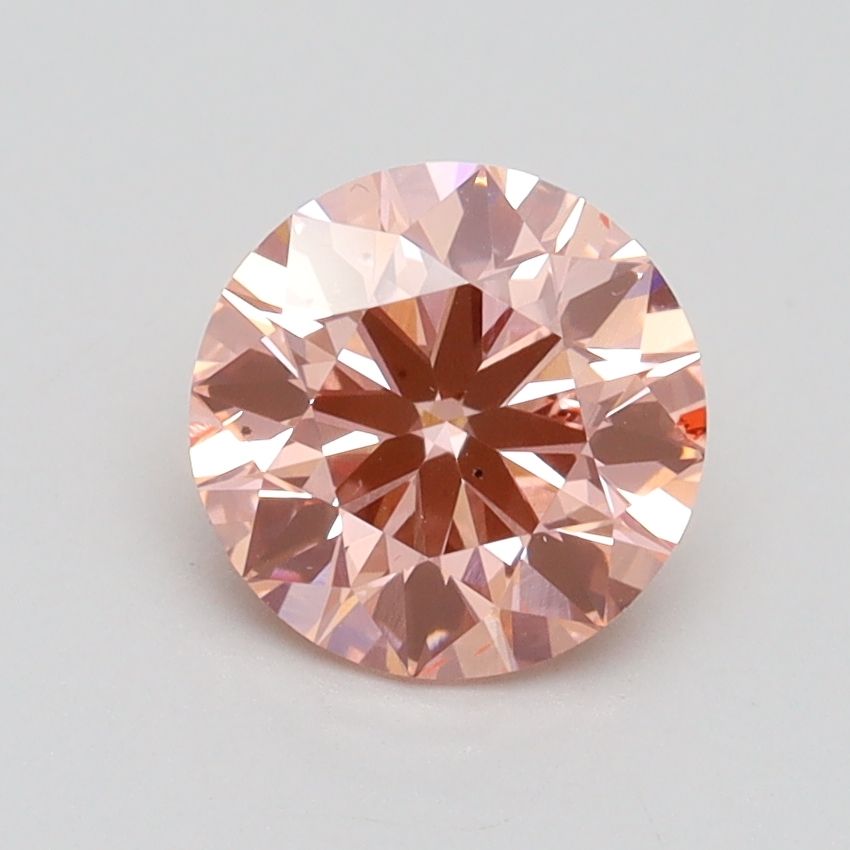 Lab-Grown ROUND Diamond - 1.26 Carat, Fancy Intense Pink Color, SI2 Clarity | Sustainable Luxury, Dazzling Brilliance | IGI | Certified LG539238161