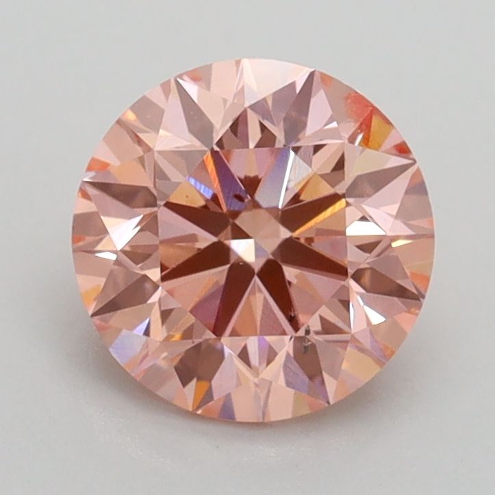 Lab-Grown ROUND Diamond - 1.4 Carat, Fancy Intense Pink Color, SI1 Clarity | Sustainable Luxury, Dazzling Brilliance | IGI | Certified LG539236559