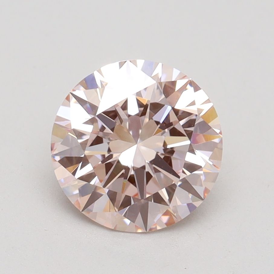 Lab-Grown ROUND Diamond - 1.68 Carat, Fancy Pink Color, VVS2 Clarity | Sustainable Luxury, Dazzling Brilliance | IGI | Certified LG563234124