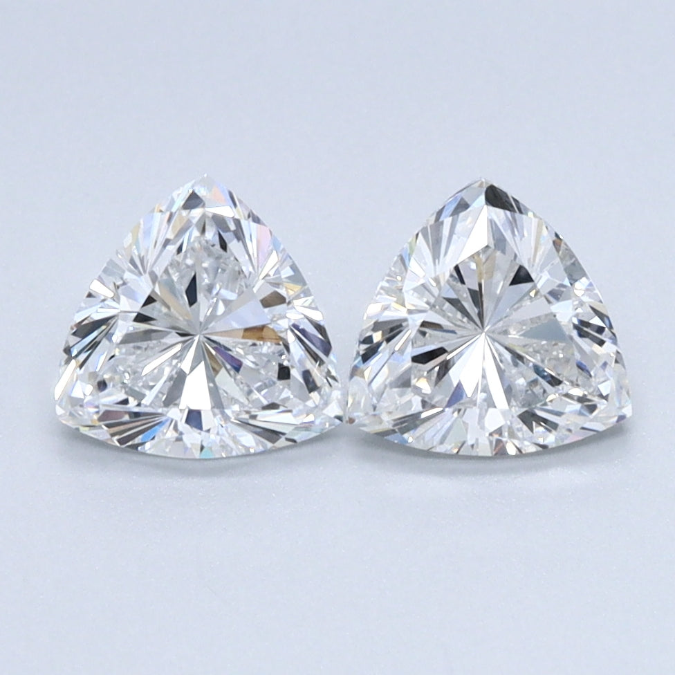 Trilliant-Caliberated-Pair-E-VS1-1.03 Carat TCW (CS)